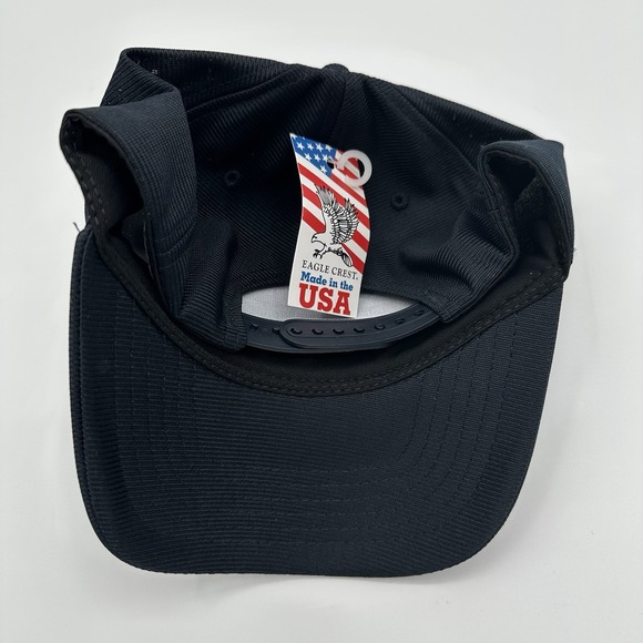 USS WISCONSIN BB-64 SHIP MILITARY HAT OFFICIAL BALL CAP U.S.A‎ MADE EAGLE CREST - Picture 9 of 10